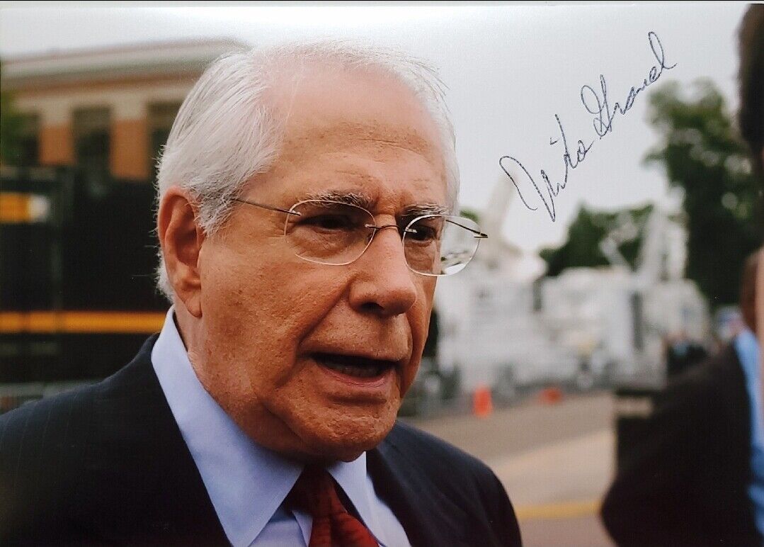 Mike Gravel Hand Signed Autograph Photo Poster painting Alaska Democrat Senator 2020 President