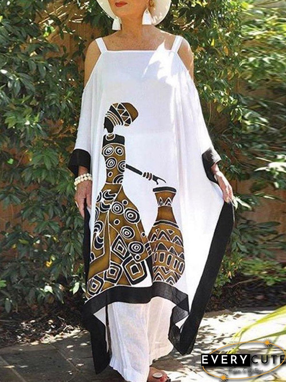 Cold Shoulder Square Neck Shift Holiday Dresses P10888