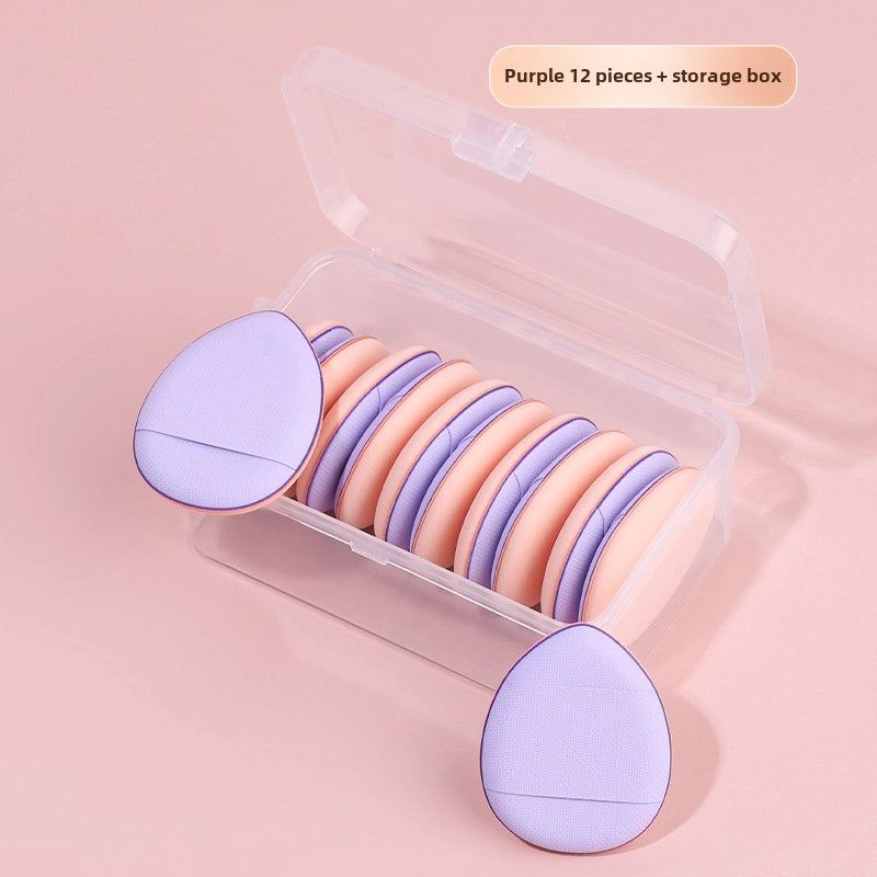 Finger Powder Puff Thumb Air Cushion Mini Version Makeup Sponge Dry And Wet Dual-purpose Foundation Liquid Does Not Eat Powder Fingertip Powder Puff