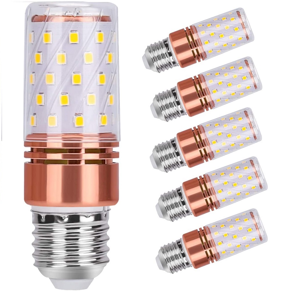 

Led Energy-Saving Lamp 12W E14 Screw Mouth Corn Soaking Warm White Lamp, 501 Original