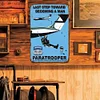 Paratrooper 82nd Airborne - Vintage Metal Signs - 20*30cm/30*40cm