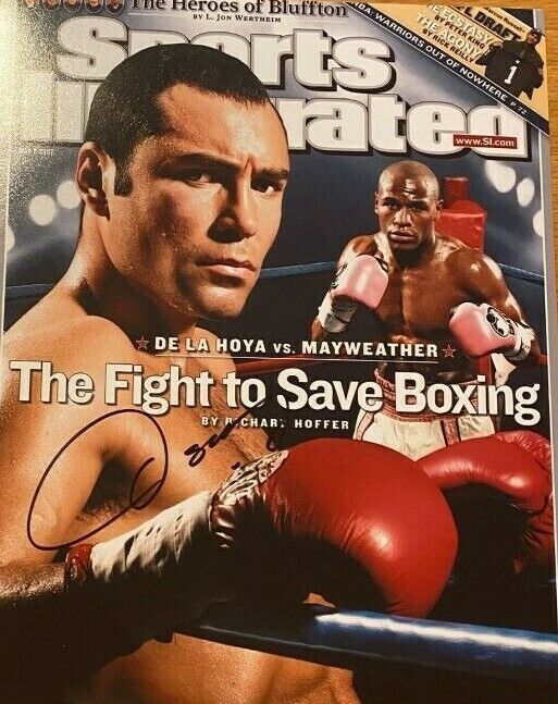Oscar De La Hoya signed autographed 8x10 Photo Poster painting Sports Illustrated Cover