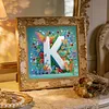 Butterfly Flower K 5D Partial Drill DIY Diamond Painting Kit 30*30cm