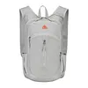 18L Lightweight Mountaineering Backpack with Reflective Strips & Chest Storage Bag Foldable Running Storage Knapsack Breathable Splash-Proof Hiking Nylon Pouch Hiking Work Travel Camping Backpacks