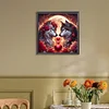 Diamond Painting-DIY Full Round Drill Wolf(40x40cm)