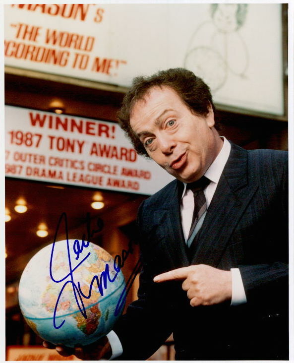 Jackie Mason (Chaddyshack) signed 8x10 Photo Poster painting