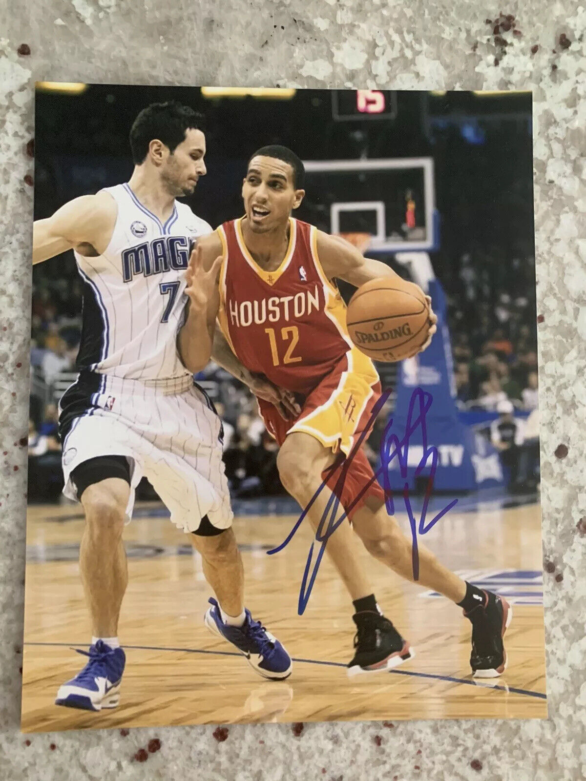 Kevin Martin signed 8X10 Photo Poster painting Houston Rockets