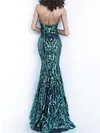 Sequined Backless Sexy Slim Bandeau Party Maxi Dress