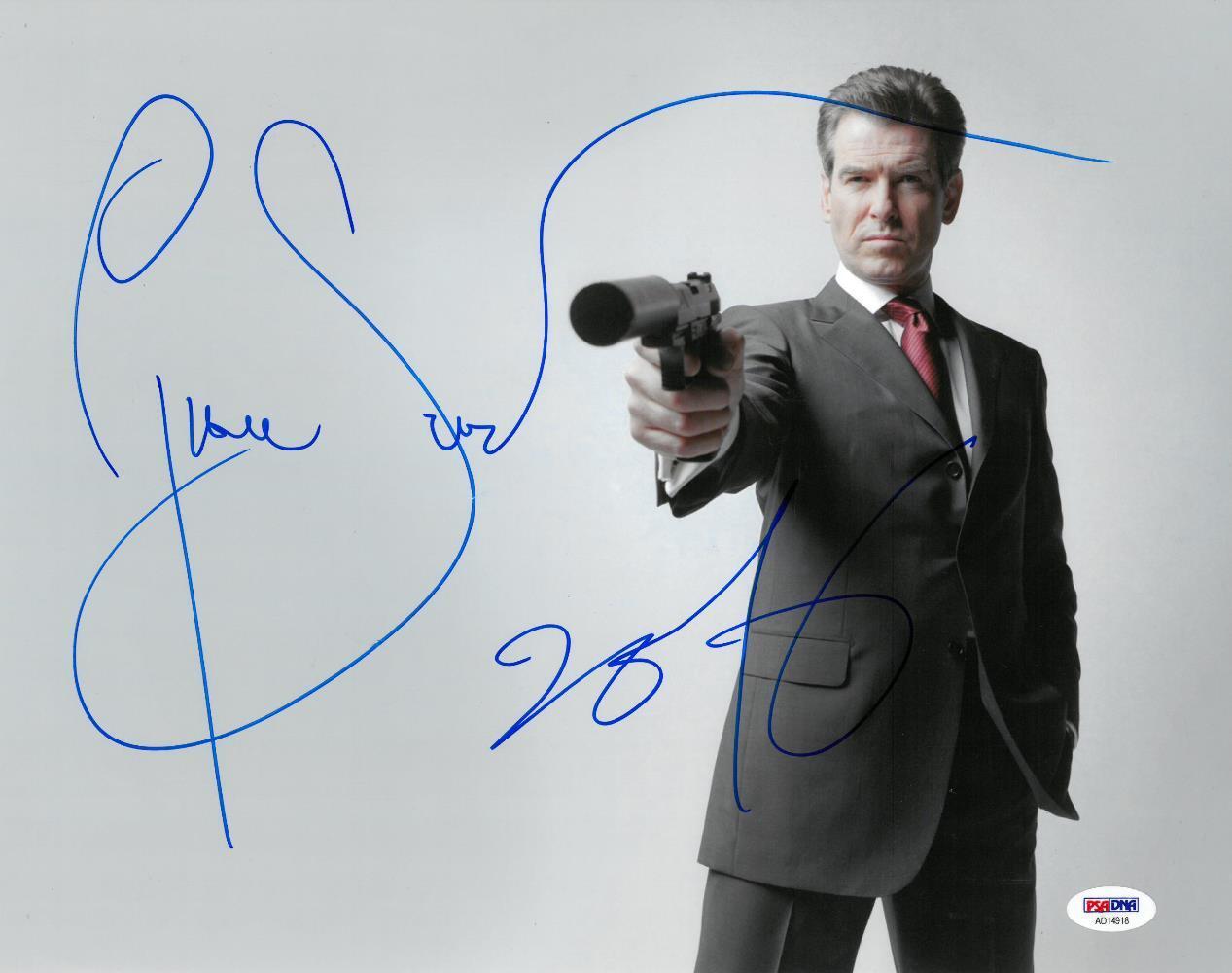 Pierce Brosnan Signed James Bond Autographed 11x14 Photo Poster painting PSA/DNA #AD14918