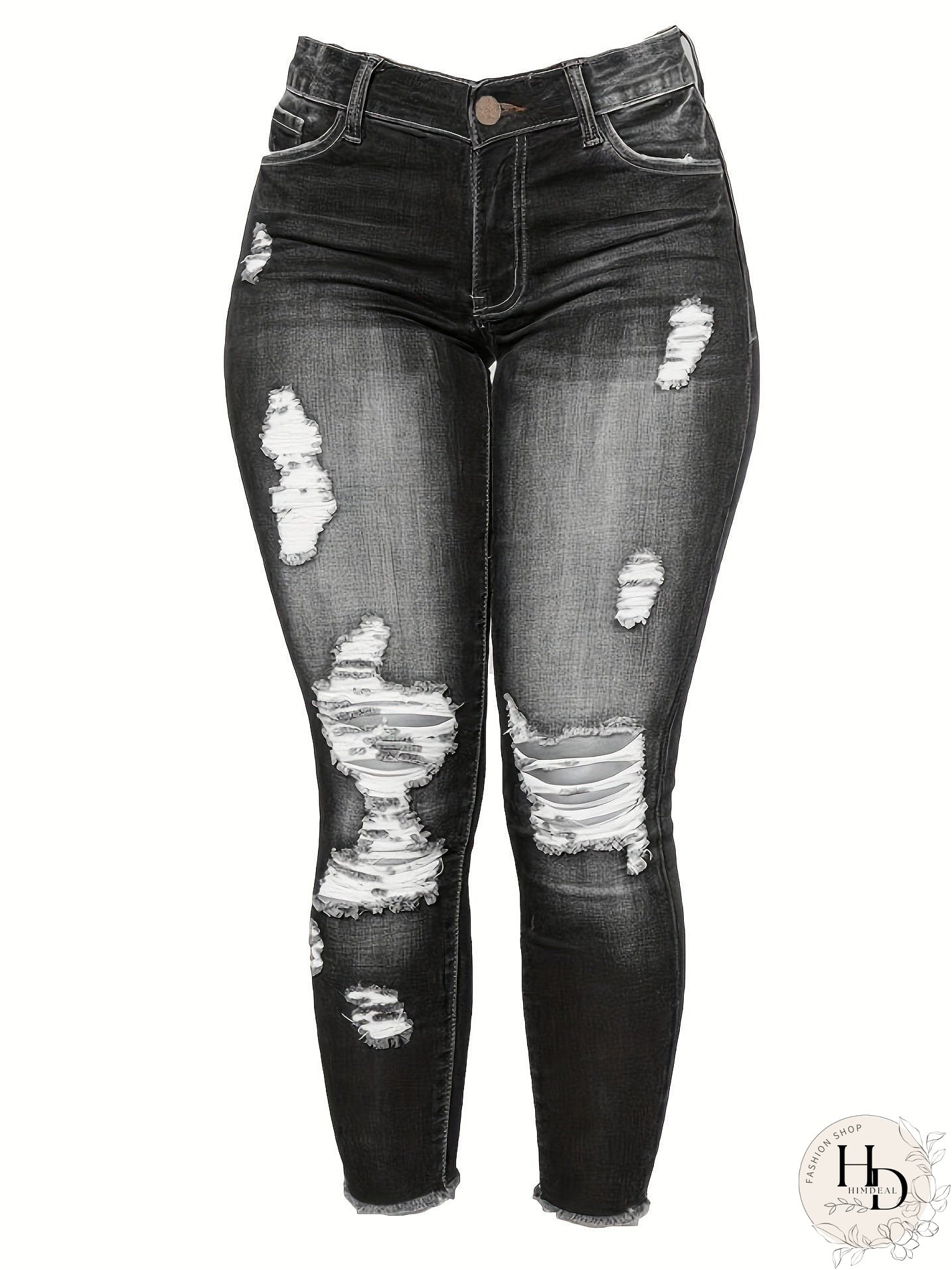 Statement Wide Leg Jeans