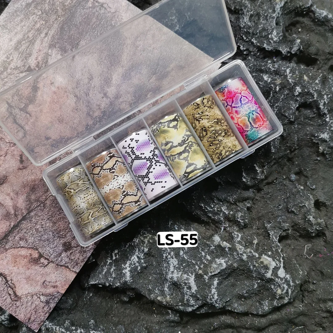 3pcs Tortoiseshell Amber Nails Foils Tortoise Shell Nail Art Transfer Foil Decals Wraps Tips Nail Manicure Decorations 4*100cm-Nail Inspo