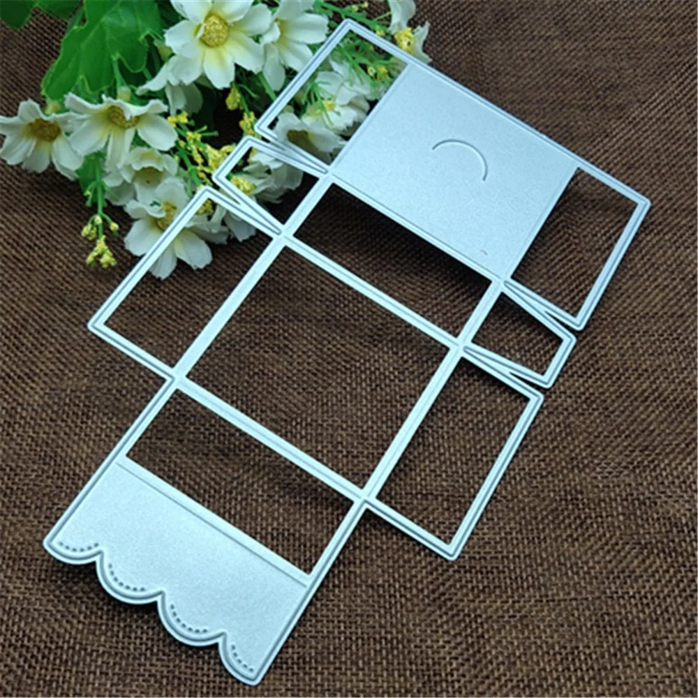 Box Making Metal steel cutting die Customized scrapbooking DIY Carbon Sharp Book photo album art card Dies Cut