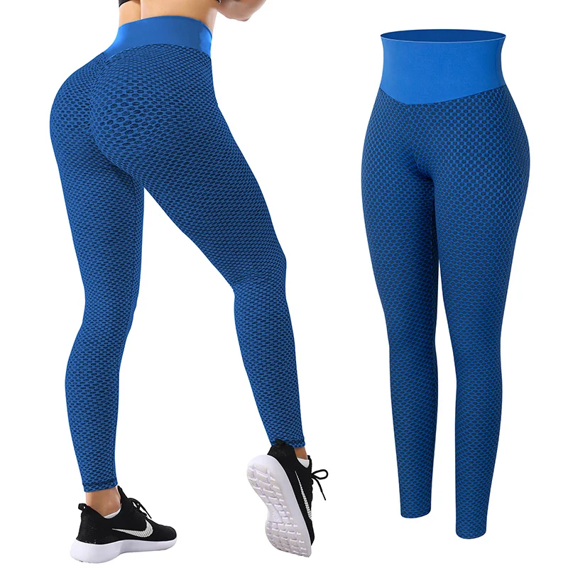 Billionm Women's Ruched Butt Lifting High Waist Yoga Pants Tummy Control Stretchy Workout Leggings Textured Booty Tights