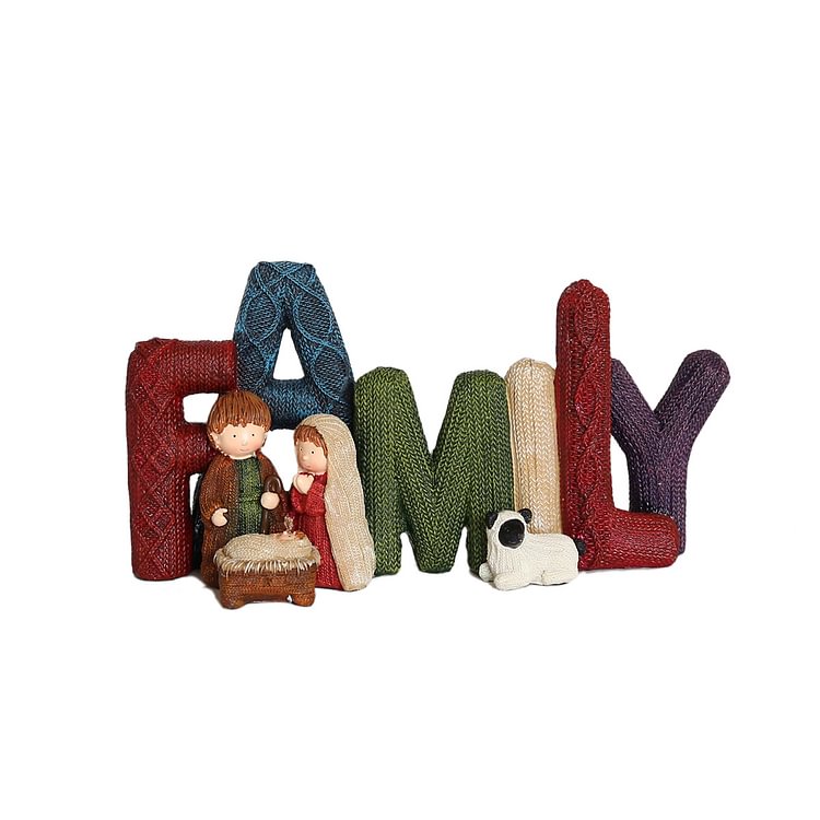 European-style English letter decoration "LOVE/FAMILY" home decoration Christmas gifts