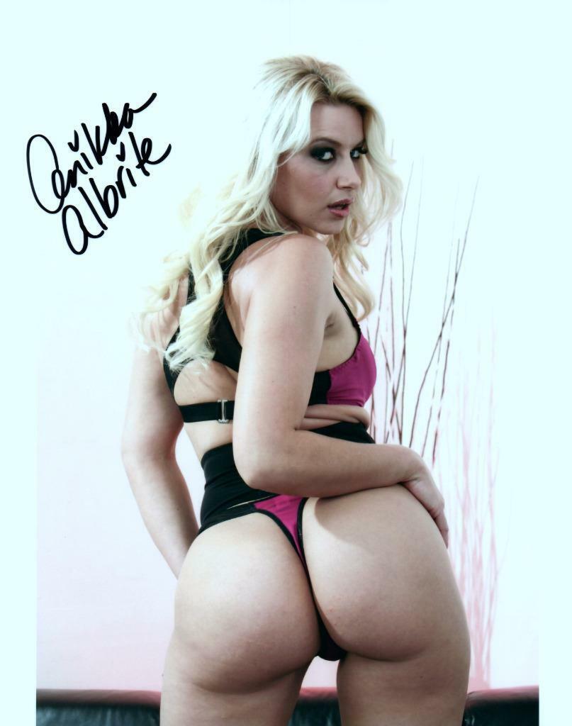 Anikka Albrite signed 8x10 Picture Photo Poster painting autographed includes COA