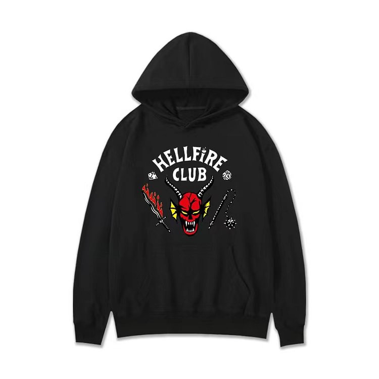 Stranger Things Season 4 Hellfire Club Hoodies
