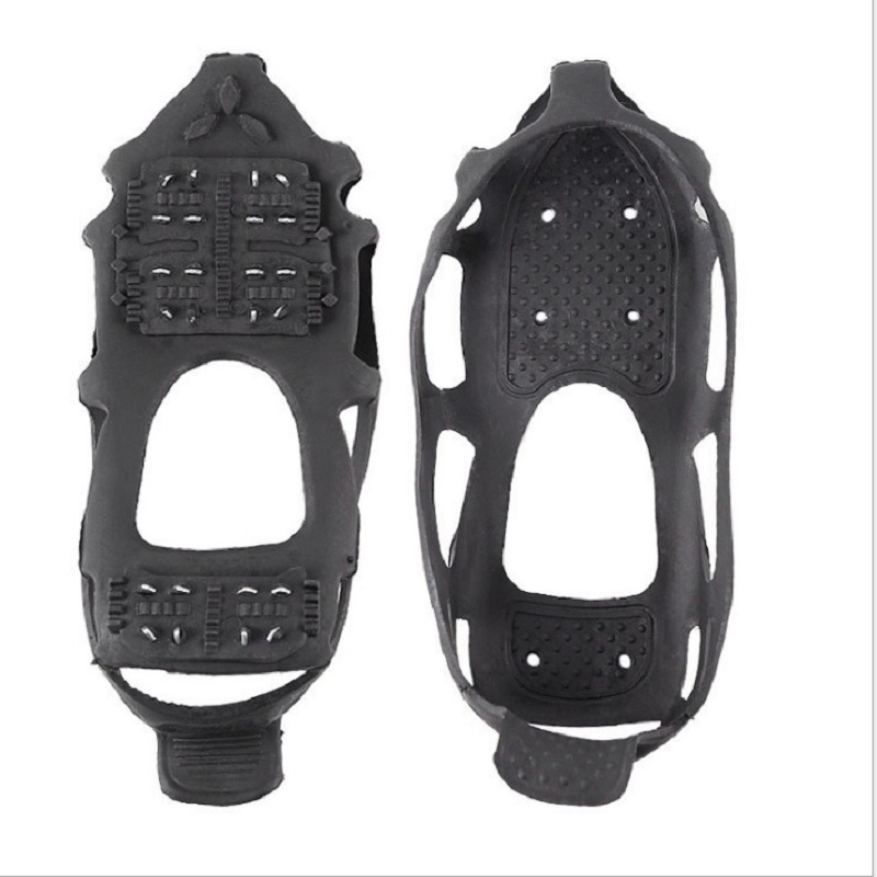 

Shaddock Fishing Shoe Claws and Ice Spikes 24 Teeth Shoe Claws Crampons for, L (43-45), 501 Original