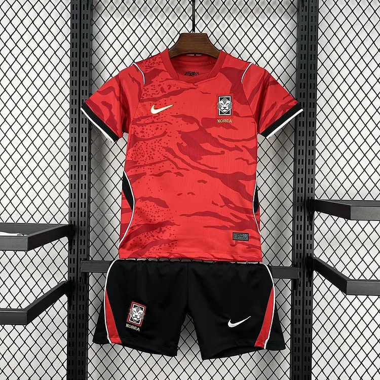 Kids South Korea 2026 World Cup Home Jersey 1:1 Thai Quality
