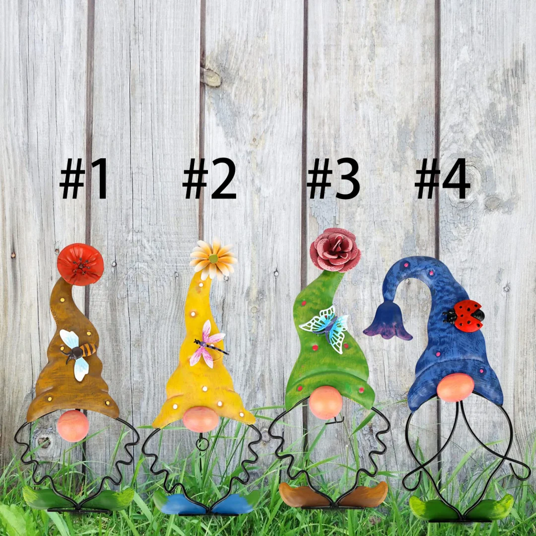 🌸Spring 49% OFF-Metal Gnome Yard Stake