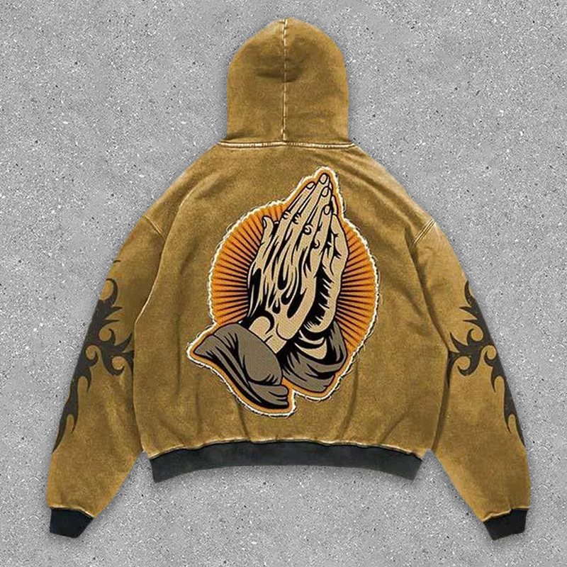 Prayer Cross Hoodie