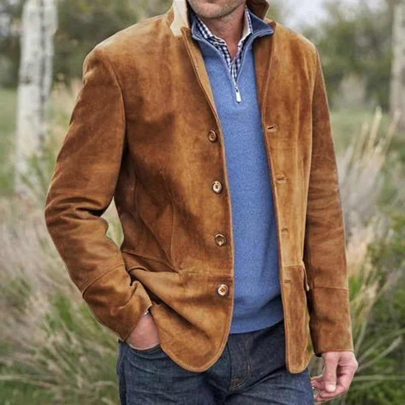 Men's Vintage Casual Single Breasted Blazer