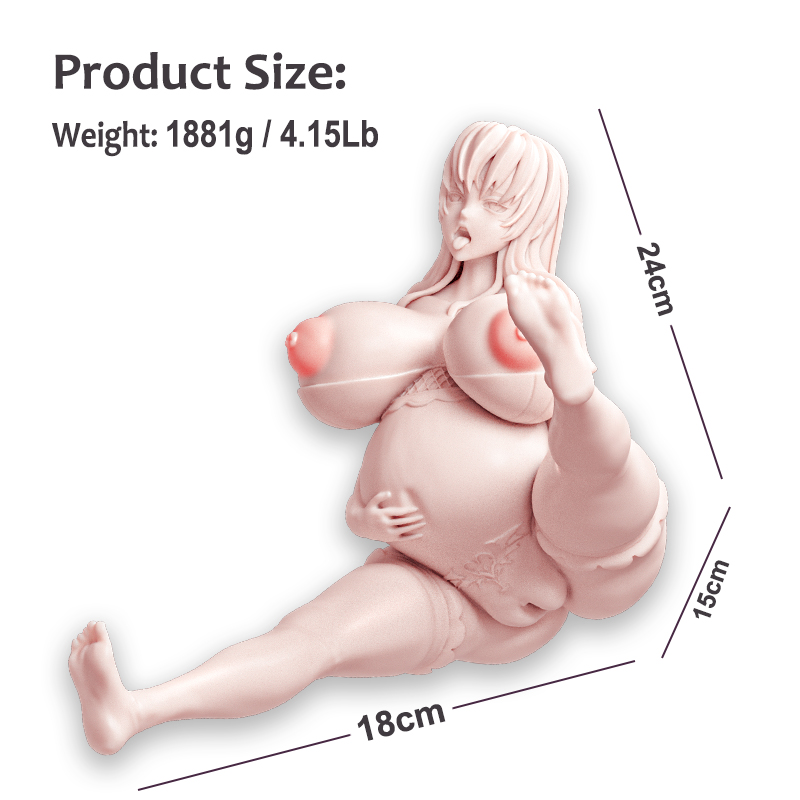 Blanche Silicone Pregnant Sex Doll