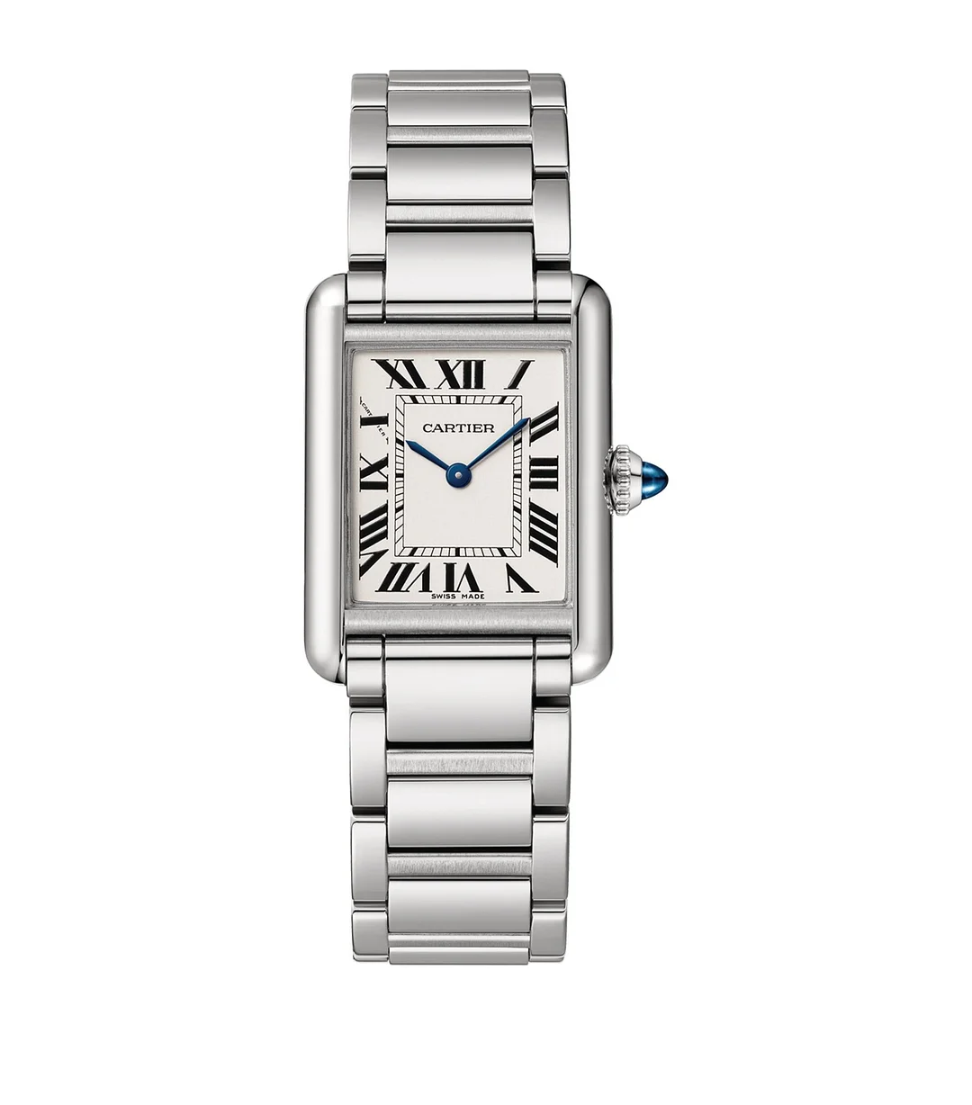 CARTIER  Small Steel Tank Must Watch 22mm