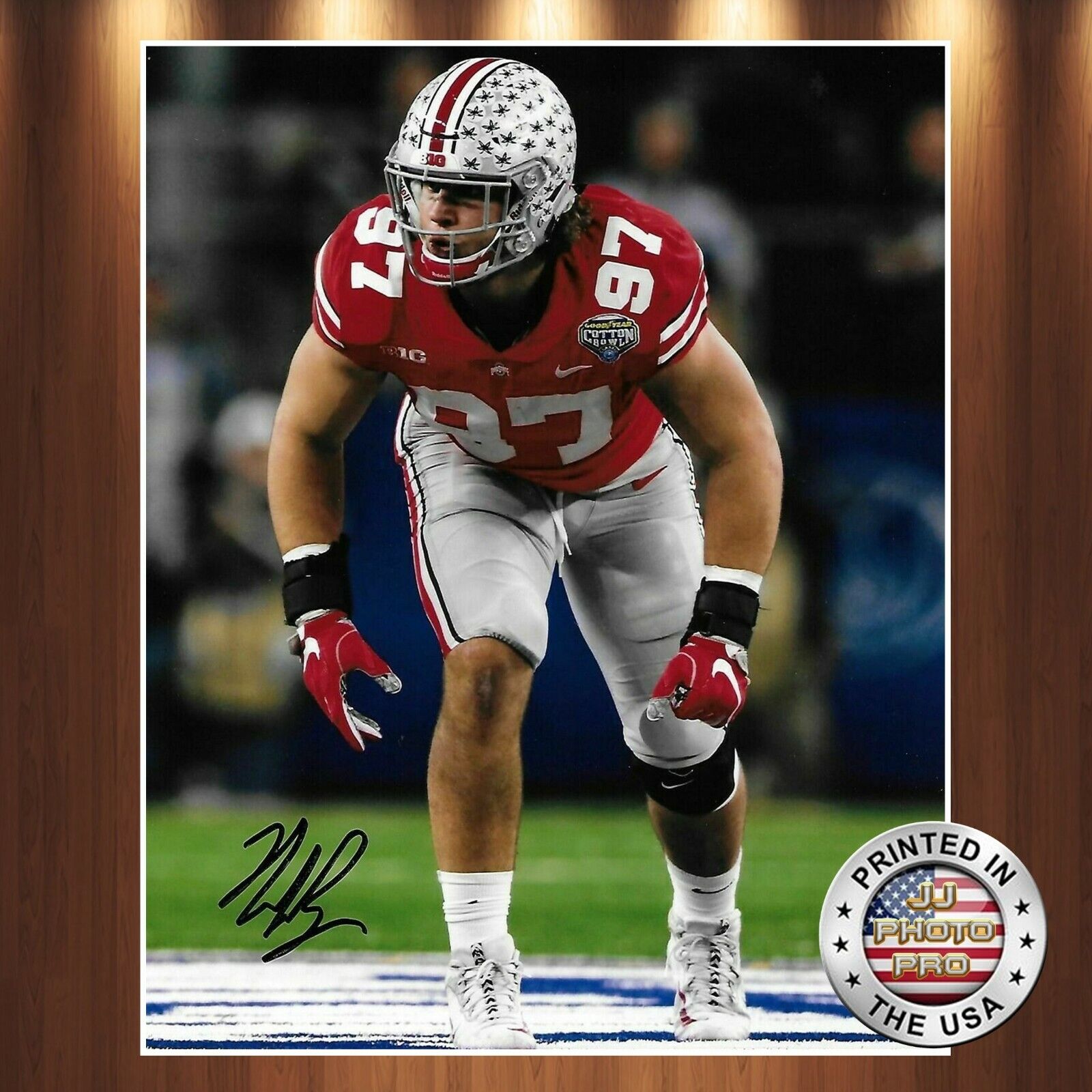 Nick Bosa Autographed Signed 8x10 Photo Poster painting (49ers) REPRINT