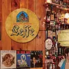 Leffe - Plaques rondes en m&eacute;tal(30*30cm)