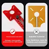 4 in 1 Cabinet Hardware Jig Adjustable Circular Auxiliary Tool for Professionals