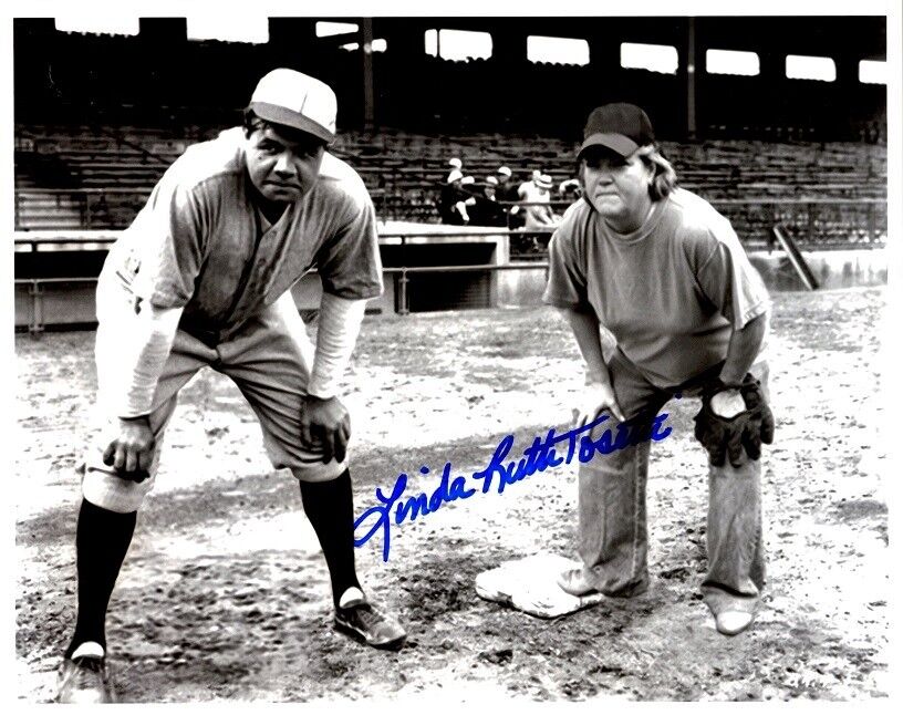 LINDA RUTH TOSETTI In-person Signed Photo Poster painting - Babe Ruth Tribute