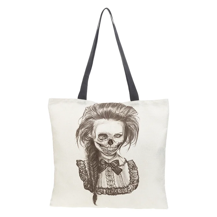 Linen Eco-friendly Tote Bag - Punk