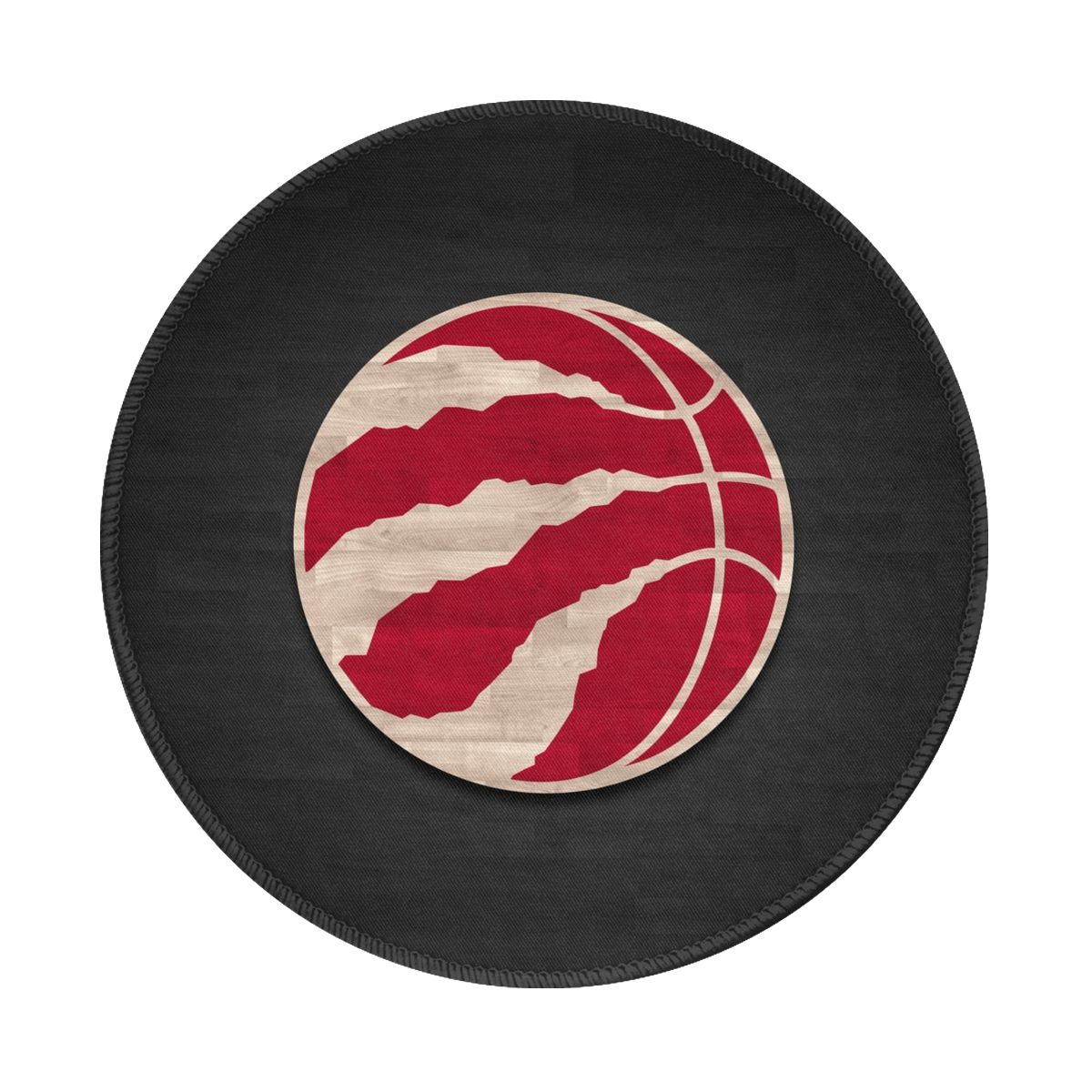 Toronto Raptors NBA Basketball Logo Emblem Non-Slip Rubber Round Mouse Pad