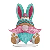 Gnome de Pâques en forme spéciale de bureau diamant art kits chambre à coucher décoration de table