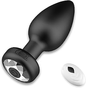 Wireless Remote Control Anal Plug Prostate Orgasm Massager Adult Sex Toy - Rose Toy