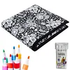 DIY Coloring Blanket Color Your Own Blanket DIY Drawing Blanket Home Decor Gift