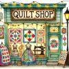 (US Only)Full Embroidery cotton Thread 14CT Printed Sewing House Cross Stitch40x40cm