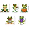 5Pcs Frosch Schaukel Auto Dekoration - 5d DIY Handwerk Ornament