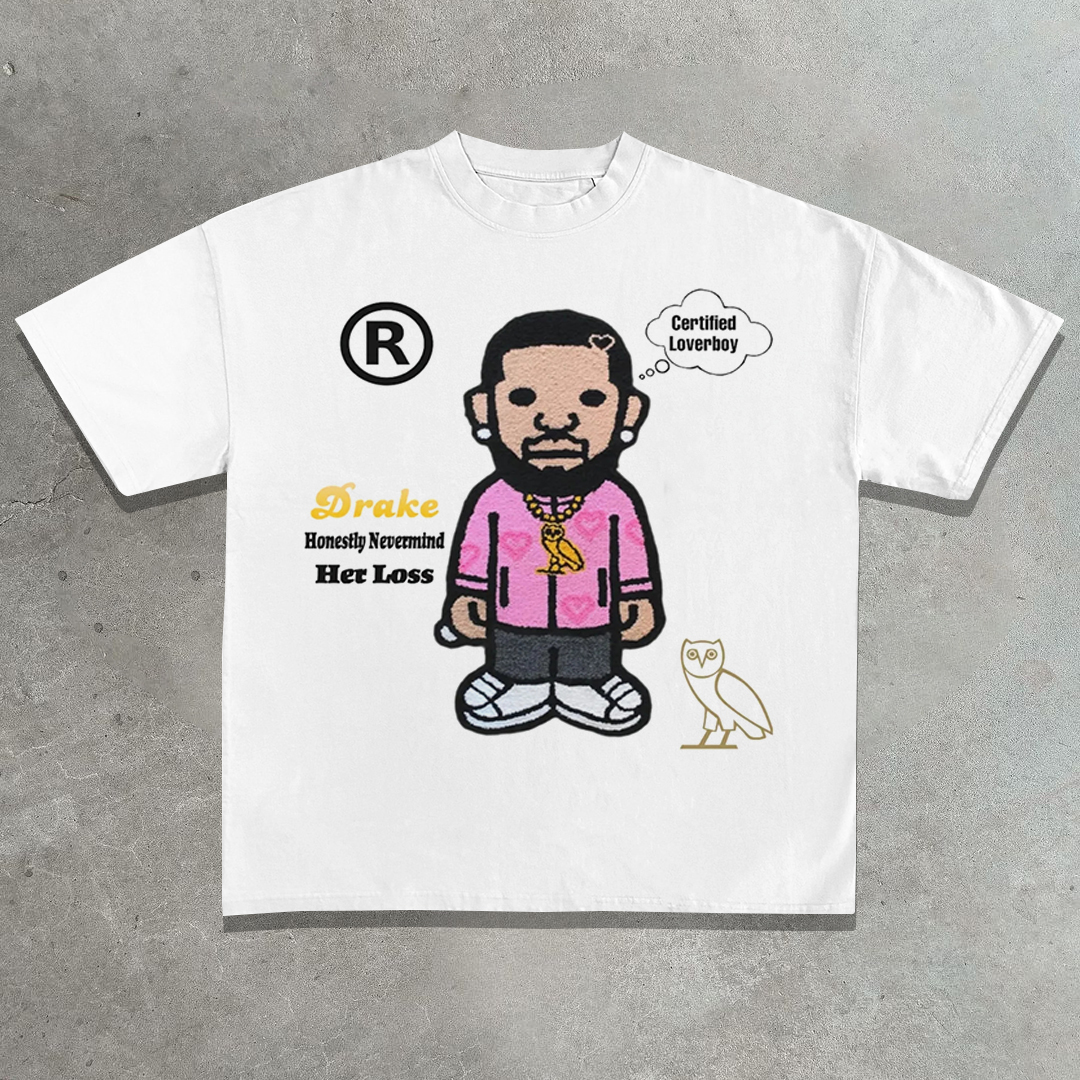 Rap star Drake printed T-shirt