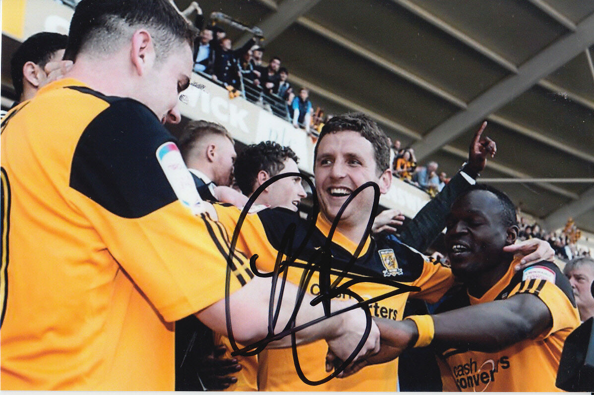 HULL CITY HAND SIGNED ALEX BRUCE 6X4 Photo Poster painting 9.