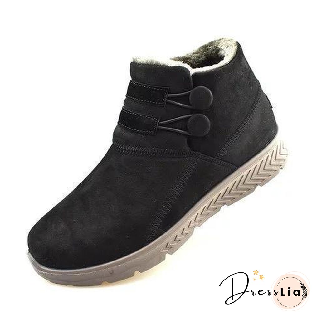 Women Snow Loafers Booties Casual Shoes