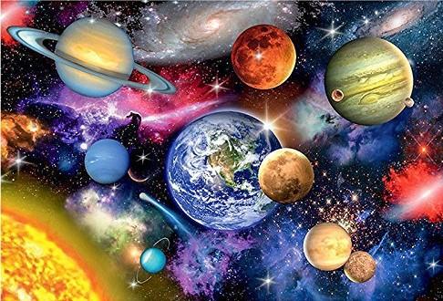 

Outer Space Planets – Paint By Numbers - 40*50CM, 501 Original