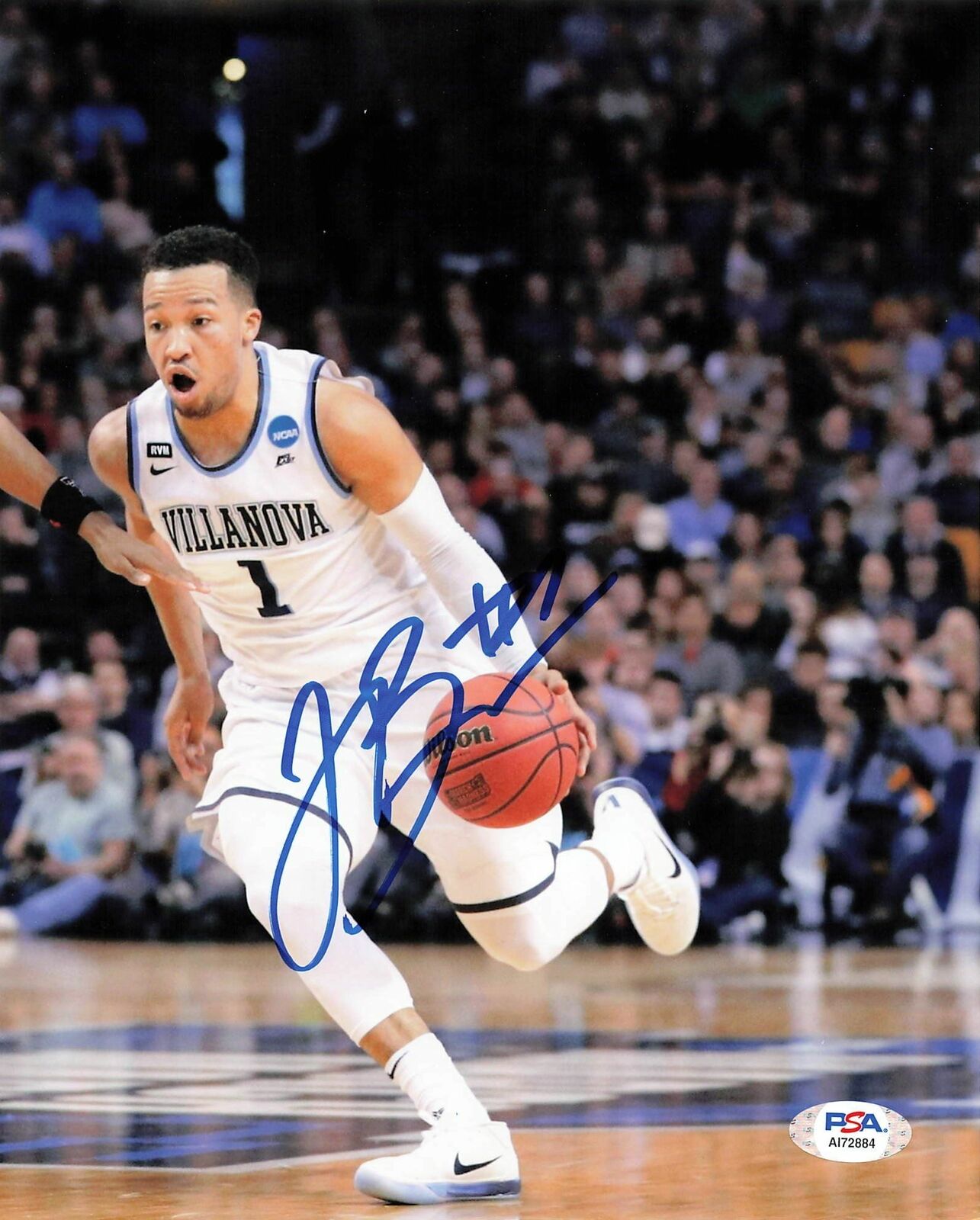 Jalen Brunson signed 8x10 Photo Poster painting PSA/DNA Dallas Villanova