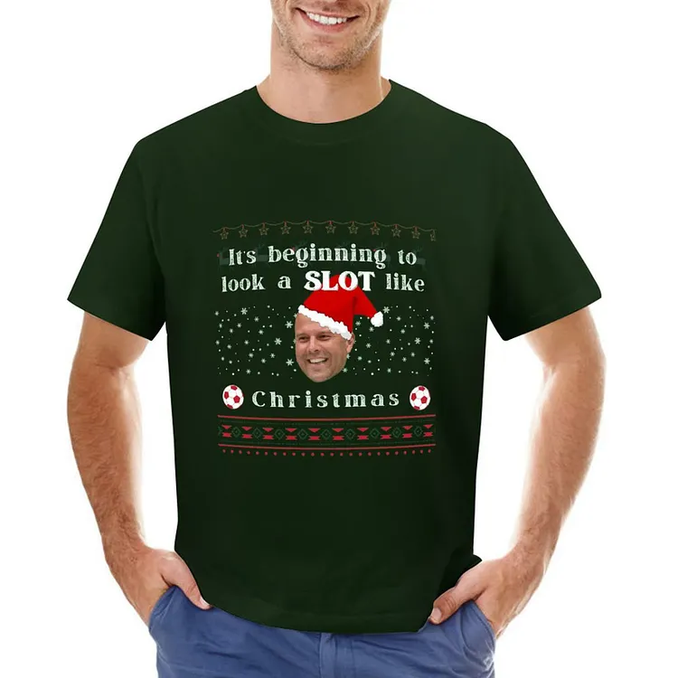 Christmas It's Beginning To Look A SLOT Like Football Culture Men's T-shirt	
