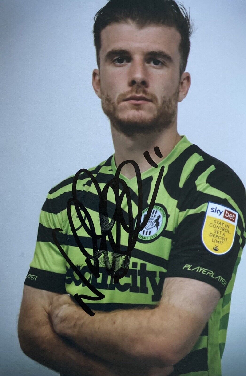 Nicky Cadden Genuine Hand Signed Forest Green Rovers 6X4 Photo Poster painting