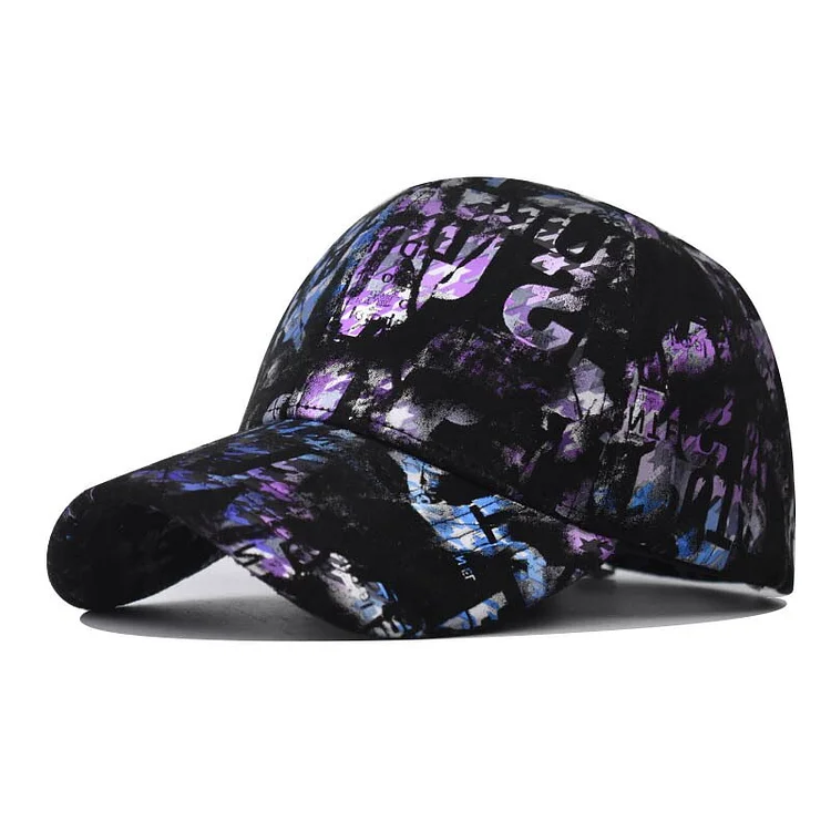Print Adjustable Baseball Caps for Women Men Hip Hop Snapback Female Peaked Cap Summer Sunshade Trucker Gorras Outdoor