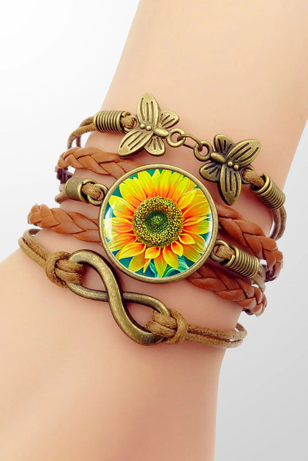 Sunflower Multi Braided Bracelets