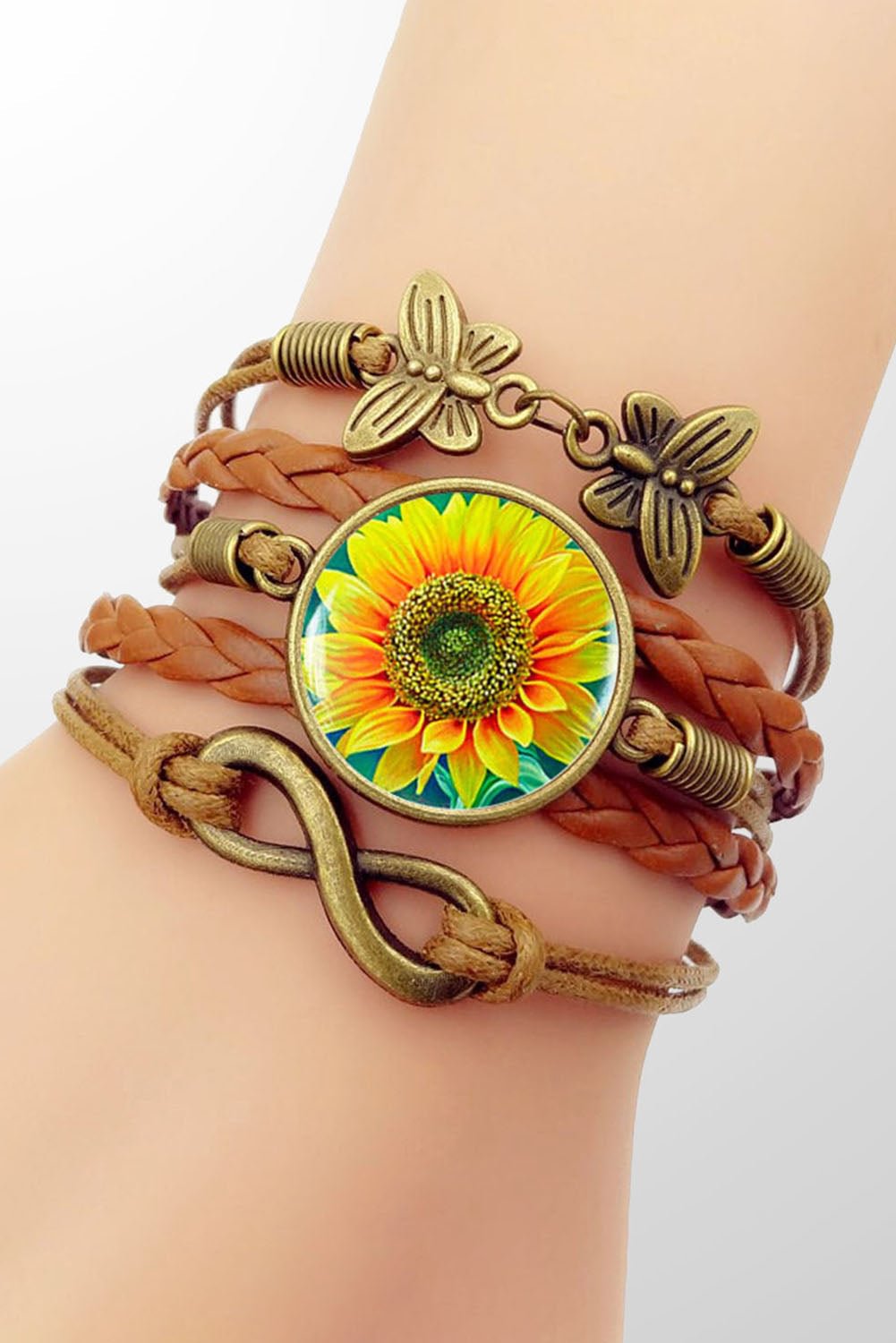 Sunflower Multi Braided Bracelets