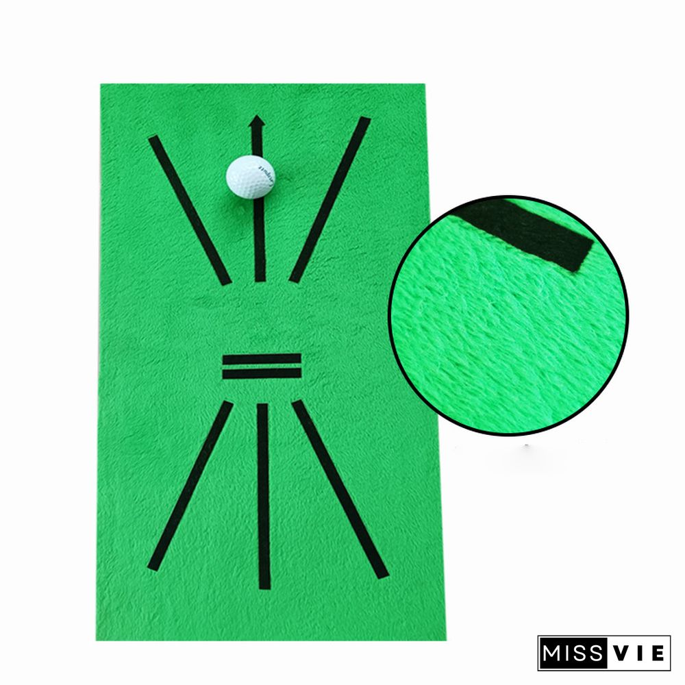 Golf Training Mat Auxiliary Mat For Golf Practice Training
