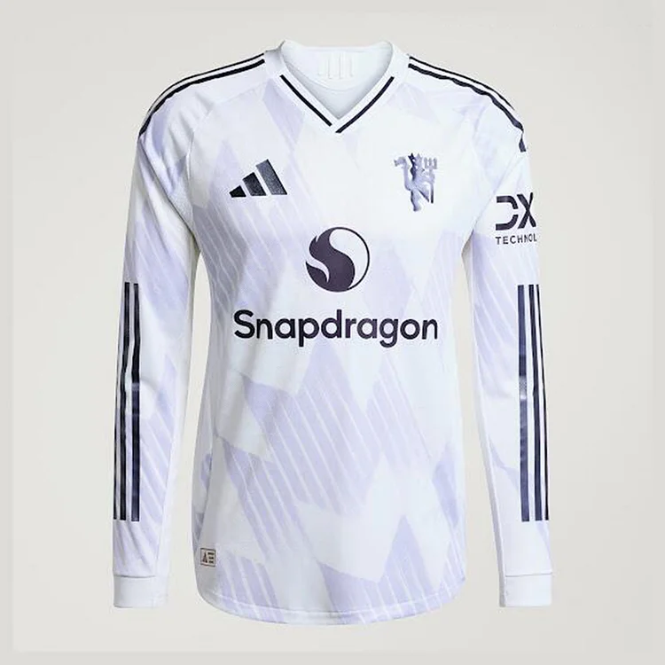 Player Edition - Manchester United 25/26 Away Long Sleeve Football Jersey